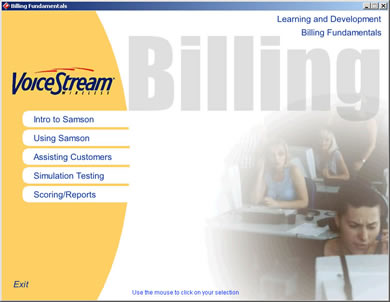 Billing Course Page