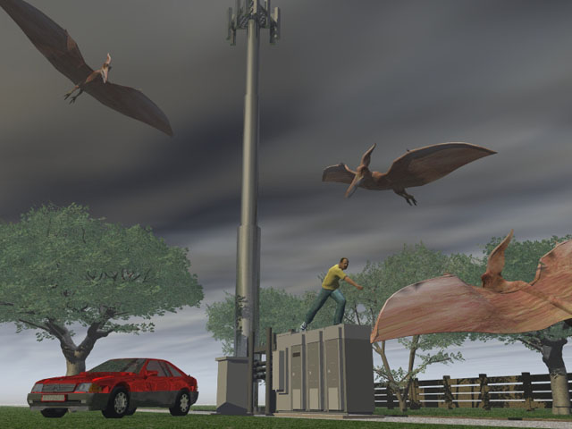 Cell Site and Pterodactyls