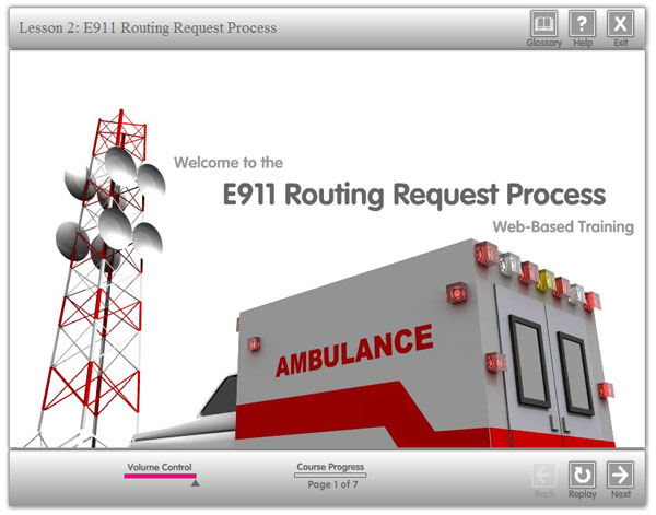 E911 WBT Course Page