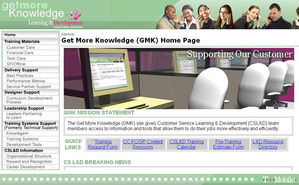 Get More Knowledge Homepage