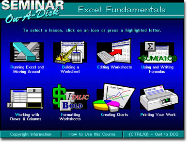Excel Course Page