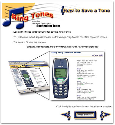 Ringtones Course Page