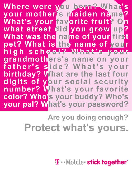 Security Poster Design One