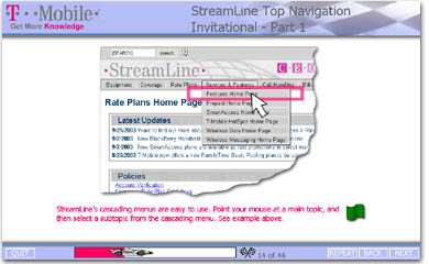 StreamLine Course Page