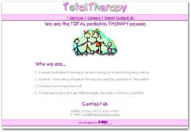 Total Therapy Homepage